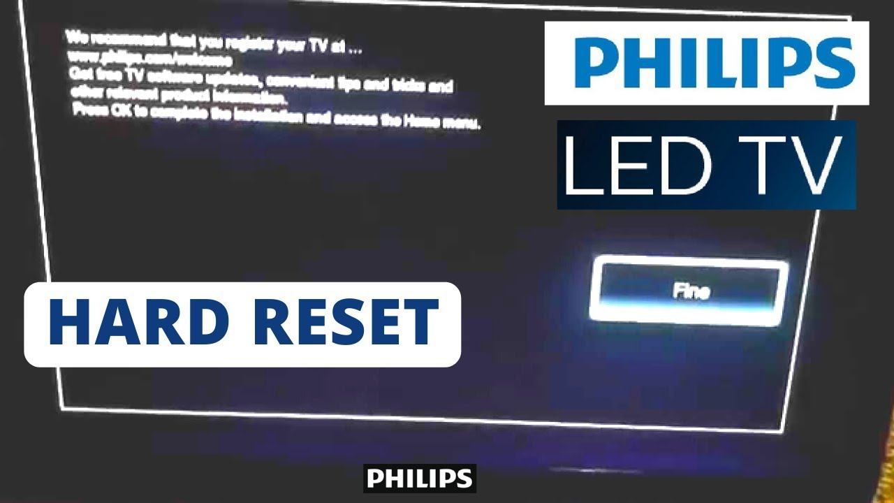 How to Reset PHILIPS Smart TV to Factory Settings || Hard Reset a PHILIPS Smart TV смотреть онлайн