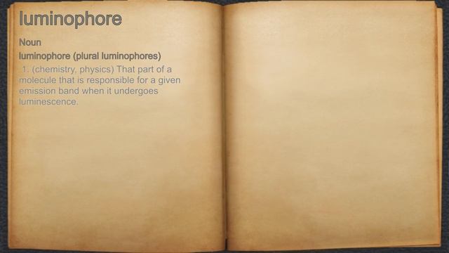 What does luminophore mean? смотреть онлайн