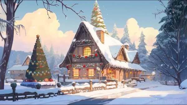 Уютное утро с Lo-Fi 🎶 — Теплая атмосфера и рождественские Lo-Fi биты 🎅