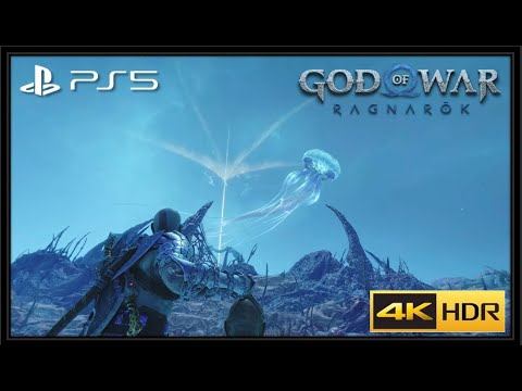 God of War Ragnarok - Freeing Hafgufa - 4K 60 FPS HDR - PS5 смотреть онлайн