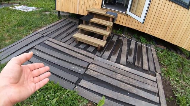 Cнова стройка. Микроцемент - первый БЛИН / Из Москвы в деревню 69 смотреть онлайн