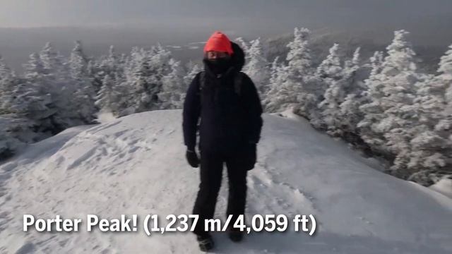 Hiking the Adirondacks in 40 below! (Giant, Cascade, Porter, Algonquin, Iroquois & Wright) смотреть онлайн