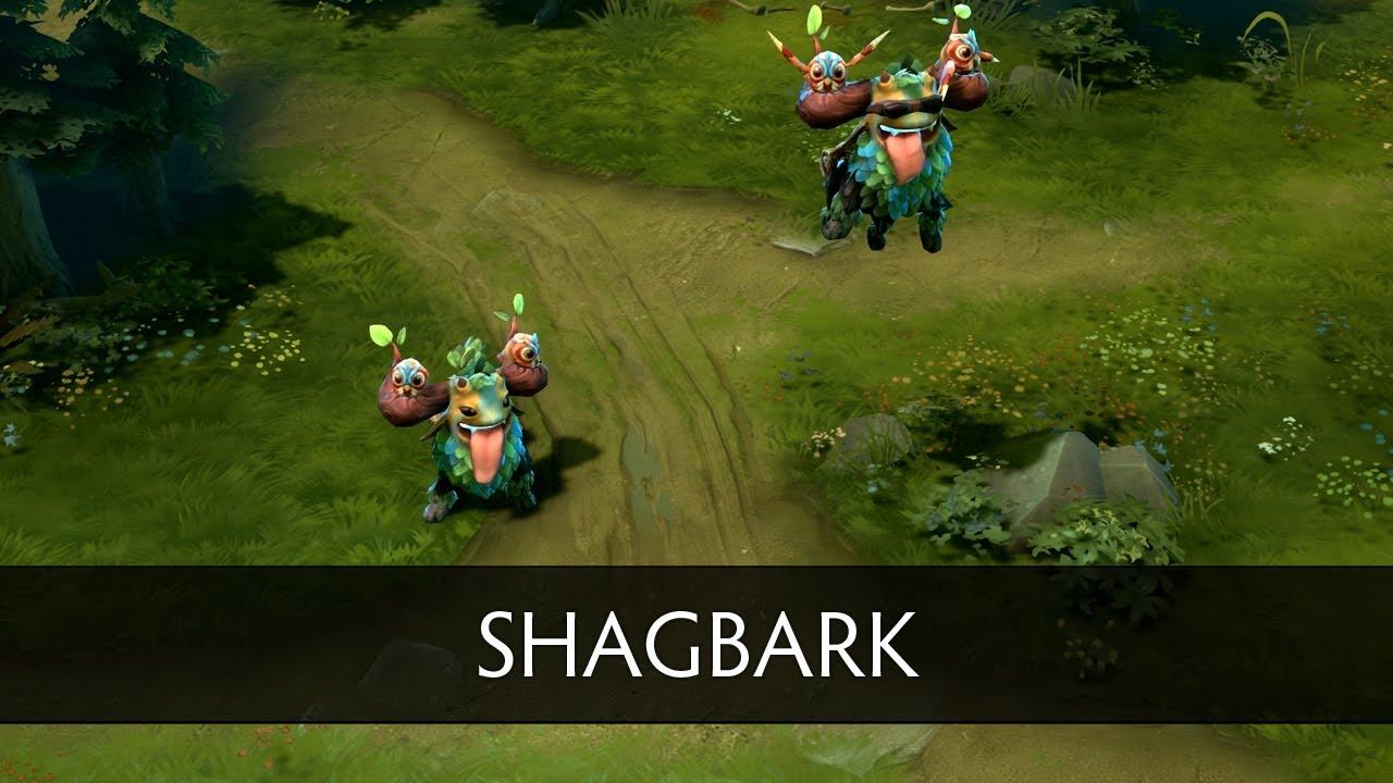 Dota 2 Courier - Shagbark смотреть онлайн