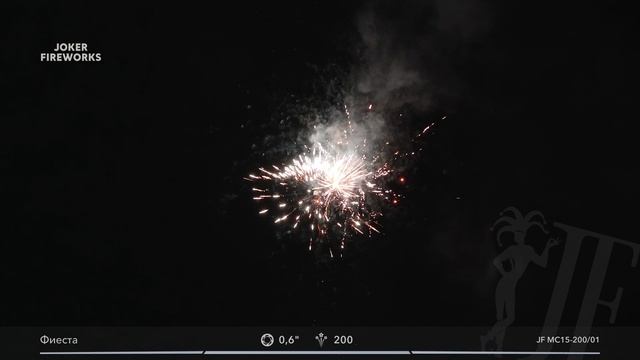 Салютная установка «Фиеста» JF MC15-200/01 от Joker Fireworks | Джокер Фейерверки смотреть онлайн