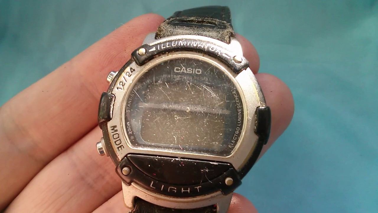 Часы наручные Casio 1818 LW-23H Stainless Steel Back Water Resist