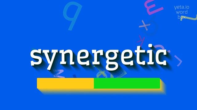 SYNERGETIC - How to pronounce it? смотреть онлайн