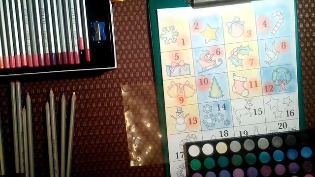 🎨 SPEED COLORING #56 – Kalendarz adwentowy 2018 | EmiYume смотреть онлайн