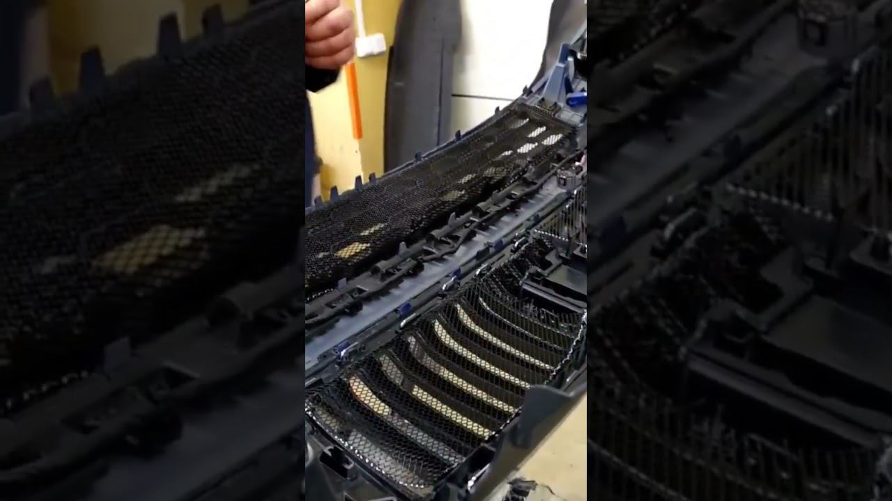 установка защитной сетки на решетку радиатора #2023 #detailing #ufa #авто #уфа #auto смотреть онлайн