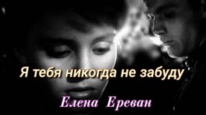 Я тебя никогда не забуду. (Елена Ереван)
