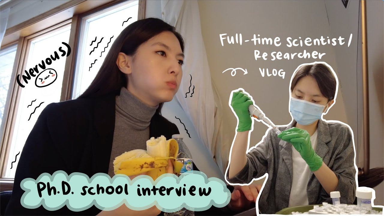 Grad school interview • My full-time research work day • Going through hard times | vlog смотреть онлайн