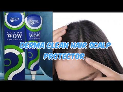 how to protect hair scalp from dye cream/derma clean hair scalp protector @AaraizFamilyVlogs смотреть онлайн