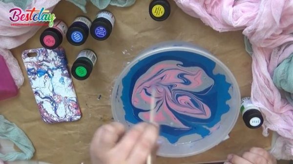 EASY MARBLE Мраморный декор красками от MARABU