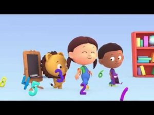 , развивающий мультик про цифры учимся считать цифра 5