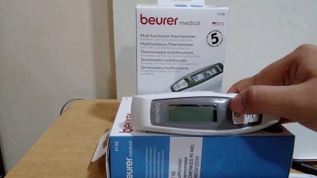 REVIEW - BEURER INFRARED DIGITAL THERMOMETER FT 65 смотреть онлайн