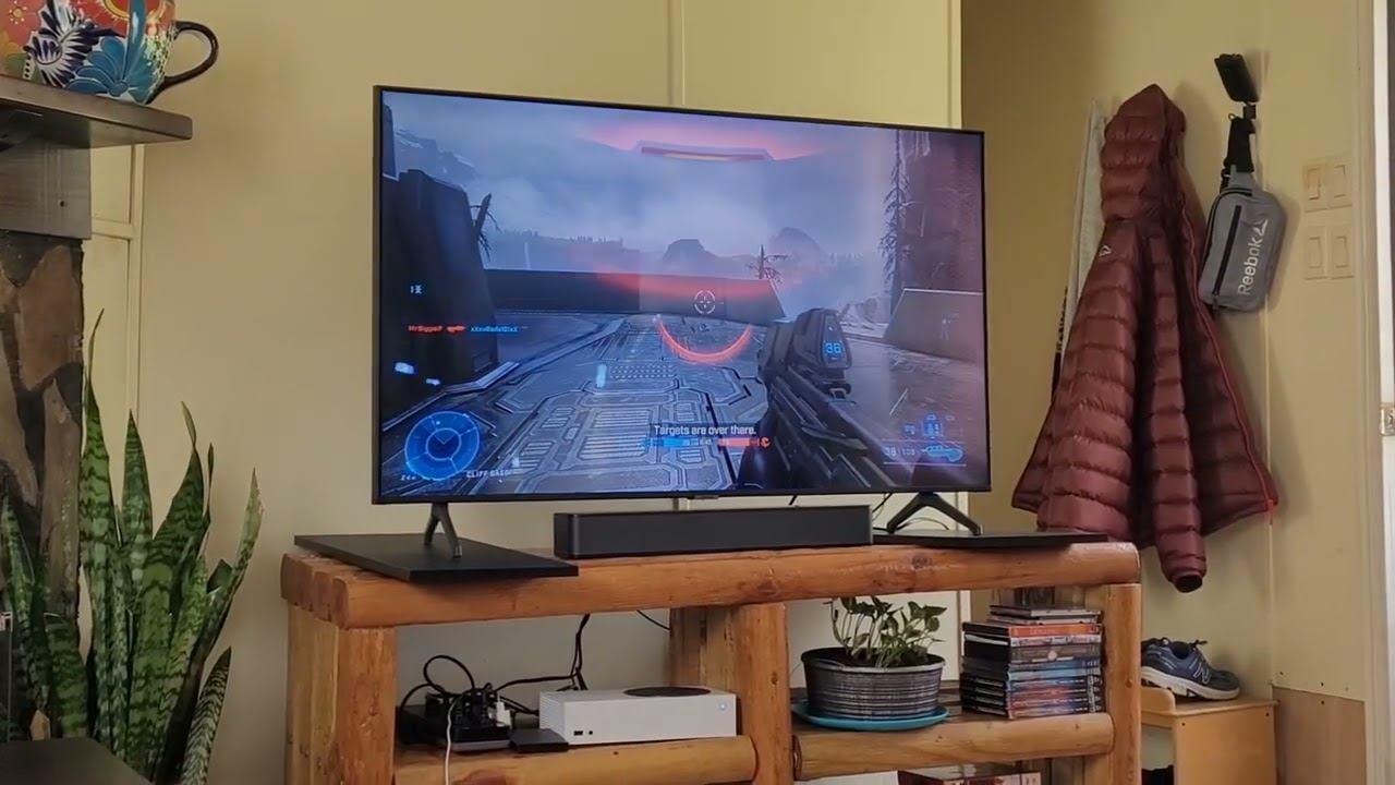 Samsung 7 series TU700D crackling QUICK FIX for soundbar issue with Xbox! смотреть онлайн