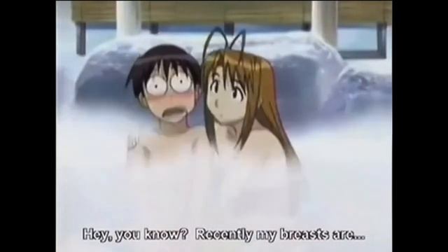 The Infamous Love Hina Bath Scene - Love Hina - Season 1 Episode 1