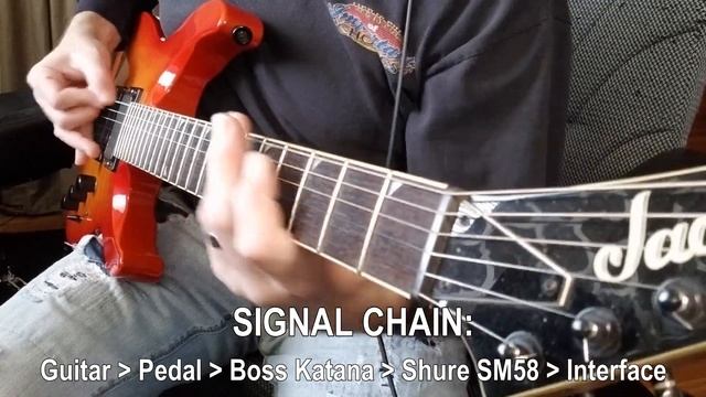 Vintage Pedal Demo - Akai D1 Shred-O-Matic смотреть онлайн