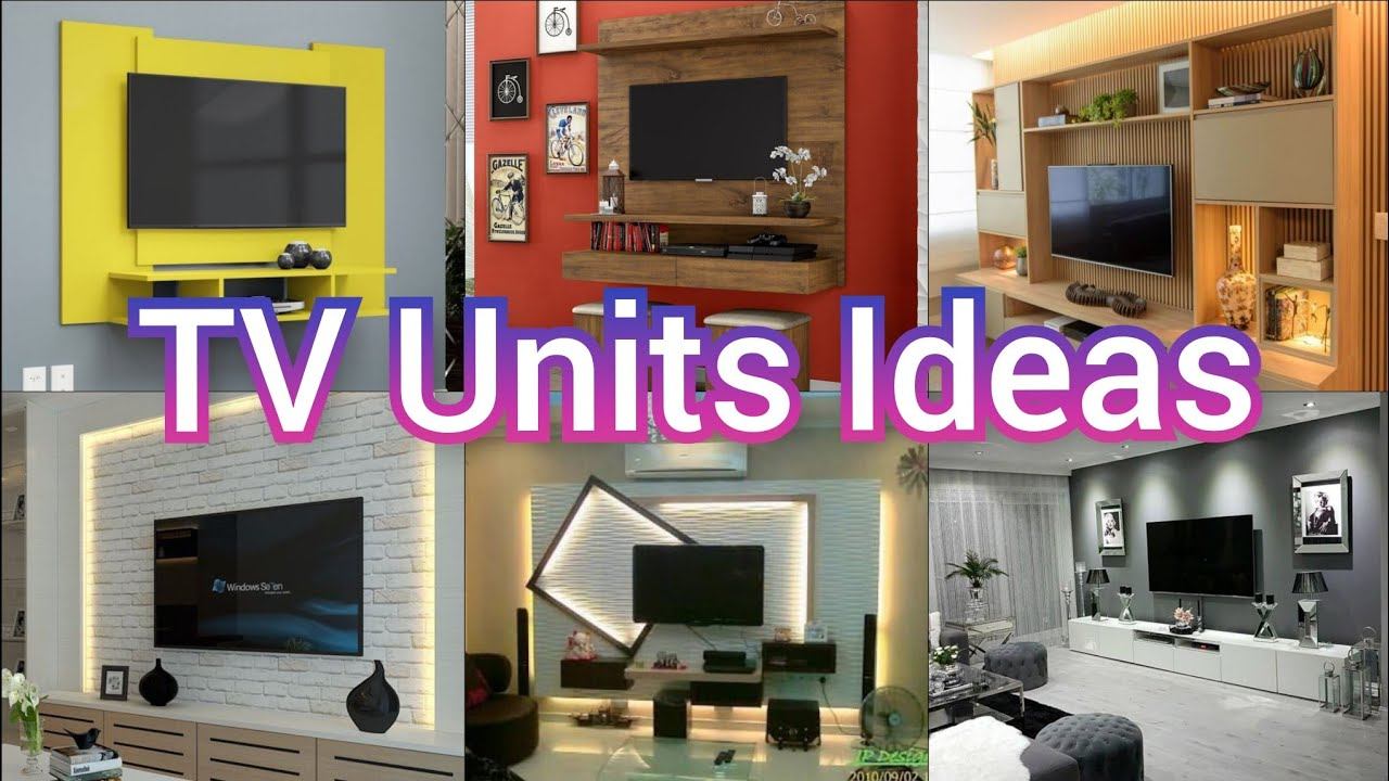 70+ Latest TV units Designs/TV Panels Ideas/TV wall Decoration Ideas смотреть онлайн