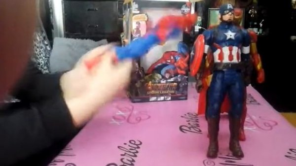 Обзоры игрушек- фигурки марвел TITAN HERO TECH.