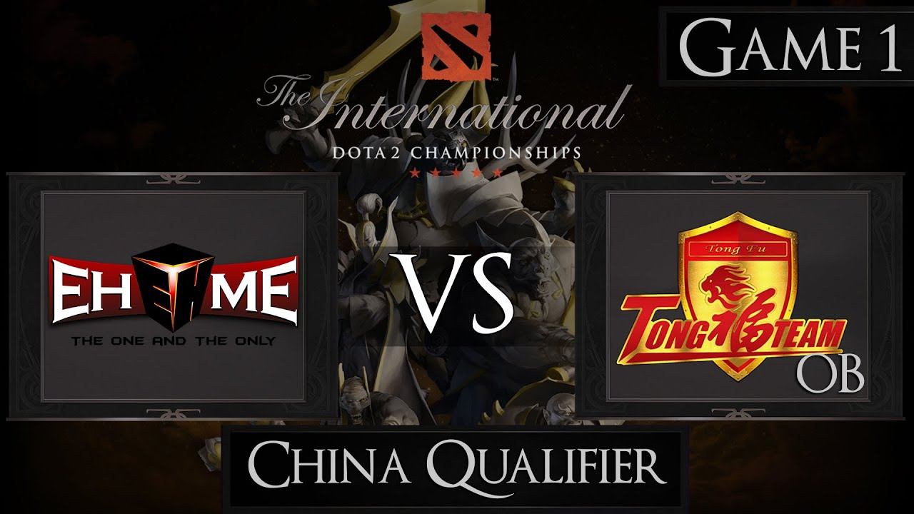 Dota 2 The International 2015 Ehome vs TongFu OB смотреть онлайн
