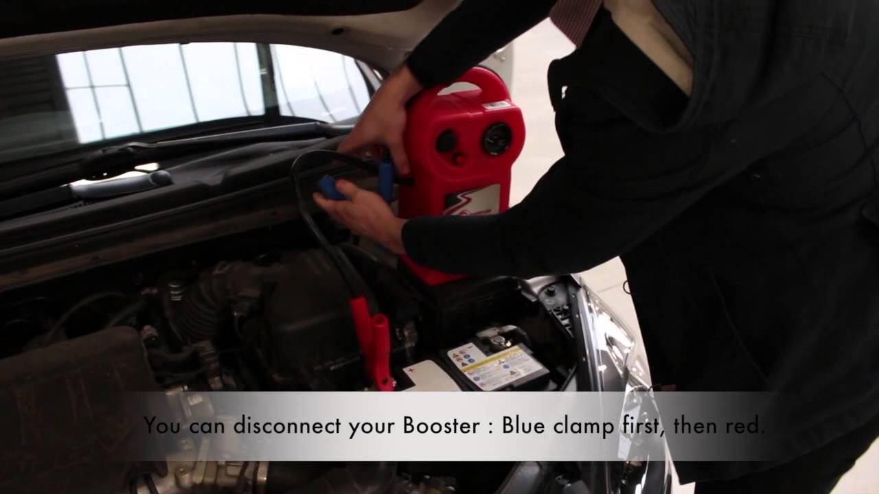 Professional jump starter SOS Mini 12V-440CA смотреть онлайн