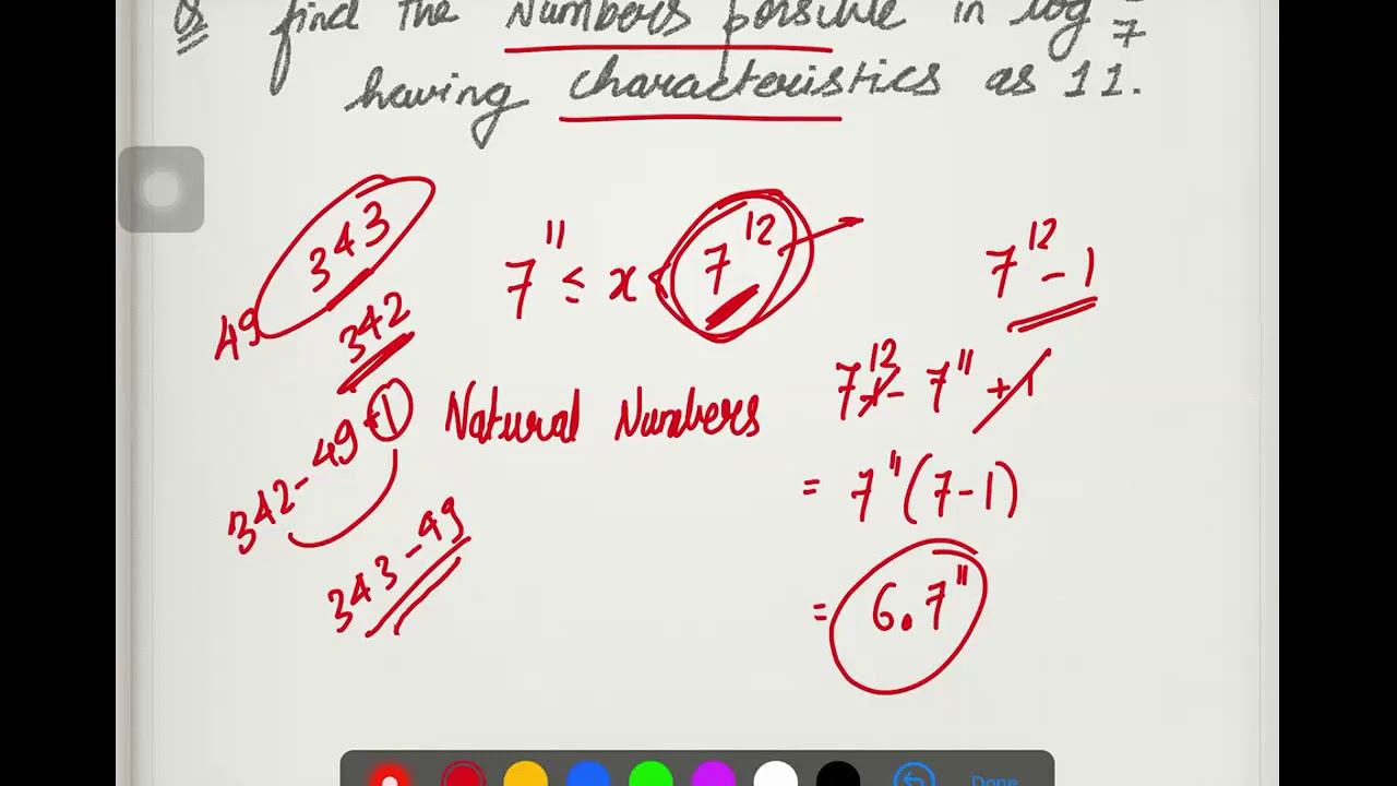 || Online Lecture-25 || Logarithmic Functions || IIT-JEE || смотреть онлайн