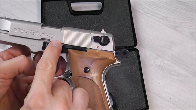 P88 Compact Nickel-Holz // 9mmPAK // Schreckschusspistole Review // PTB-764 смотреть онлайн