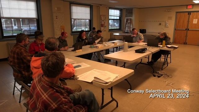 Conway Selectboard - April 23, 2024 смотреть онлайн
