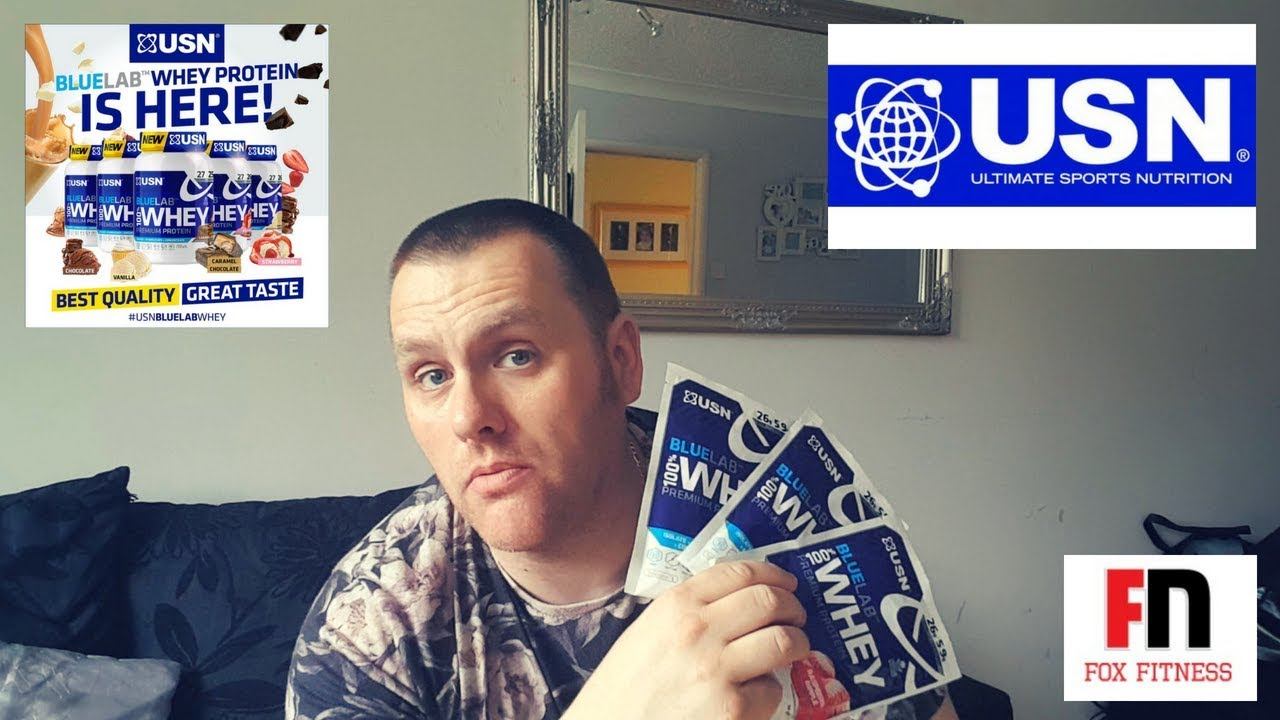 RAW REVIEW -  USN Blue Lab Whey Protein........