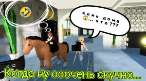 Когда стало очень скучно 🤯. Странный день в Брукхейвен 💥 ROBLOX 💥