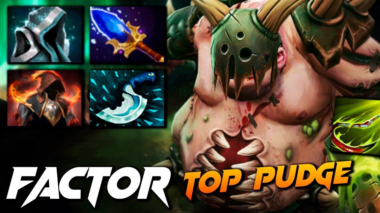 Factor Top Pudge - Dota 2 Pro Gameplay [Watch & Learn] смотреть онлайн