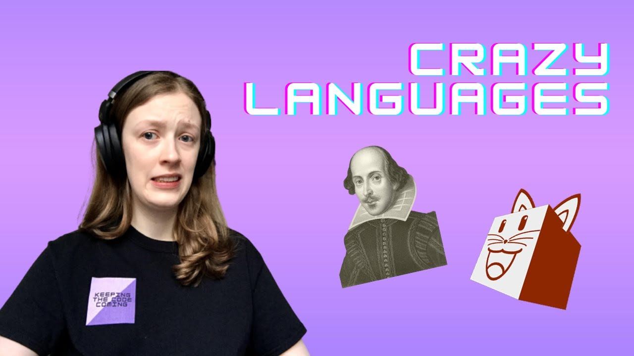 Crazy Programming Languages - Techie Tessie смотреть онлайн