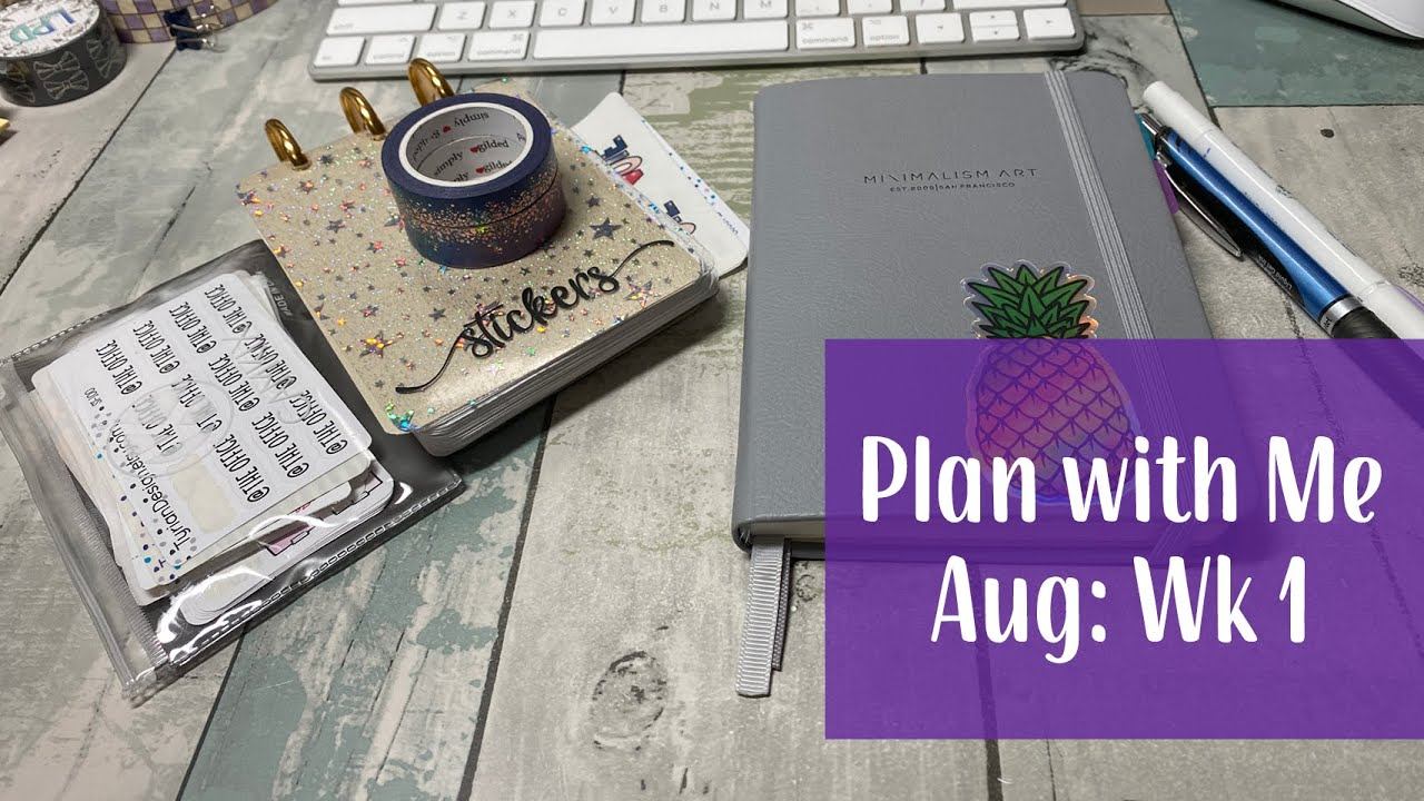 Small Bullet Journal | Plan with Me | August смотреть онлайн