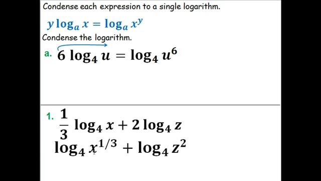 Condensing logarithms 3 смотреть онлайн