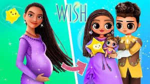 Принцесса Аша станет мамой! 31 идея для ЛОЛ ОМГ