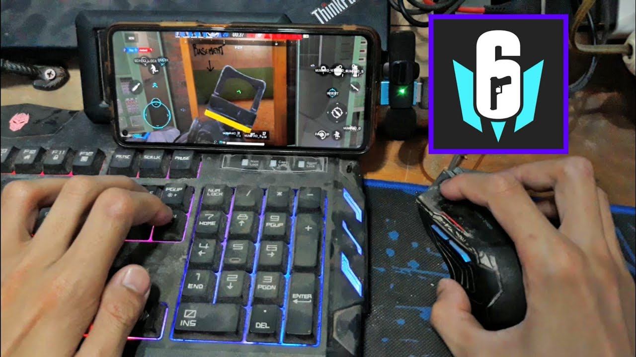 Rainbow Six Mobile Gameplay with Mouse & Keyboard Android/iOS New FPS Game 2023 смотреть онлайн
