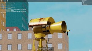 Roblox Tornado siren HOR Sirex No. 15 at lake view Growl & attack