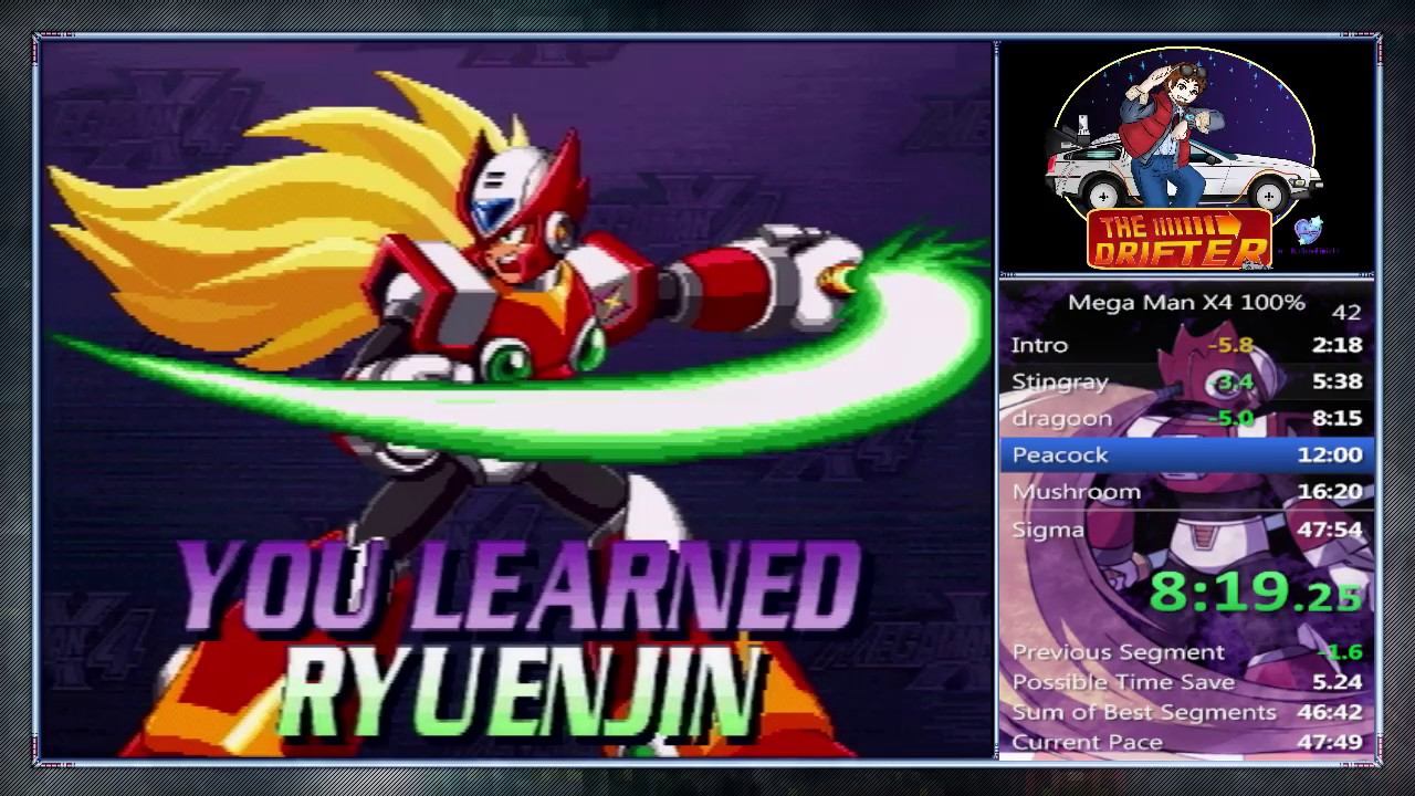 Mega Man X4 100% 46:49 смотреть онлайн