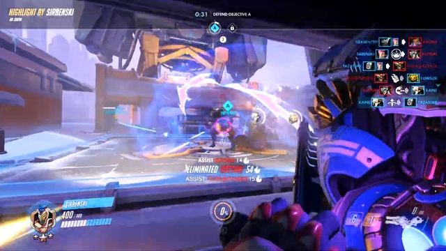 Overwatch - Highlight - Zarya - Volskaya / i5-6500 / Asus Strix GTX 970 4GB Overclocked смотреть онлайн