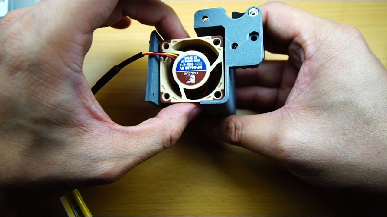 Upgrading Ender 3 Fans with Noctua 40x20 for Quieter Printing смотреть онлайн