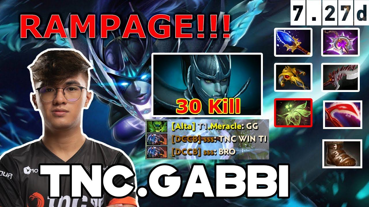 TNC.Gabbi [Phantom Assassin]| 7.27d Update Patch | Dota 2 Butterfly MMR Gameplay #13 смотреть онлайн