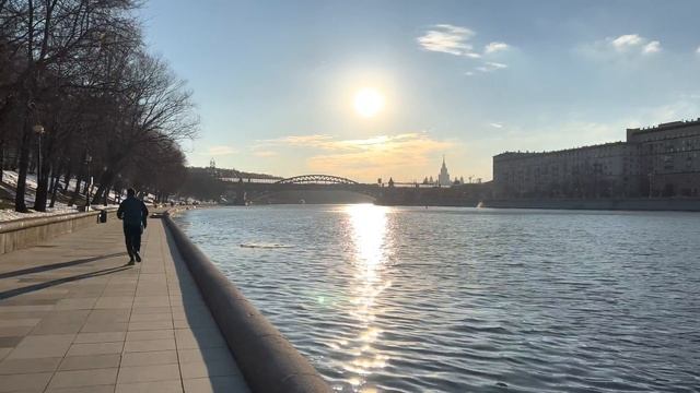 WINTER WALKING IN MOSCOW 4K. GORKY PARK. PART 3. FEBRUARY 2022. روسيا، موسكو смотреть онлайн