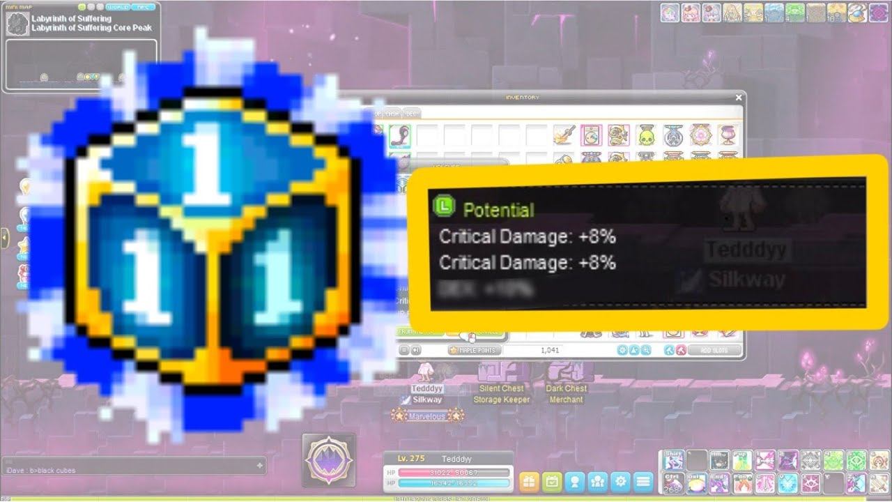 Maplestory [Bera] 50 Unicubes On Arcane Gloves смотреть онлайн