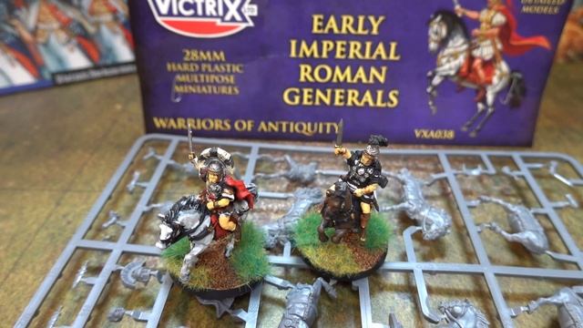 Unboxing Victrix Early Imperial Roman Generals смотреть онлайн