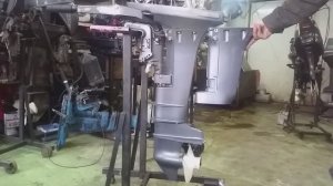 YAMAHA 9.9 - 15D. Укорачиваем лодочный мотор [↨120 mm]
