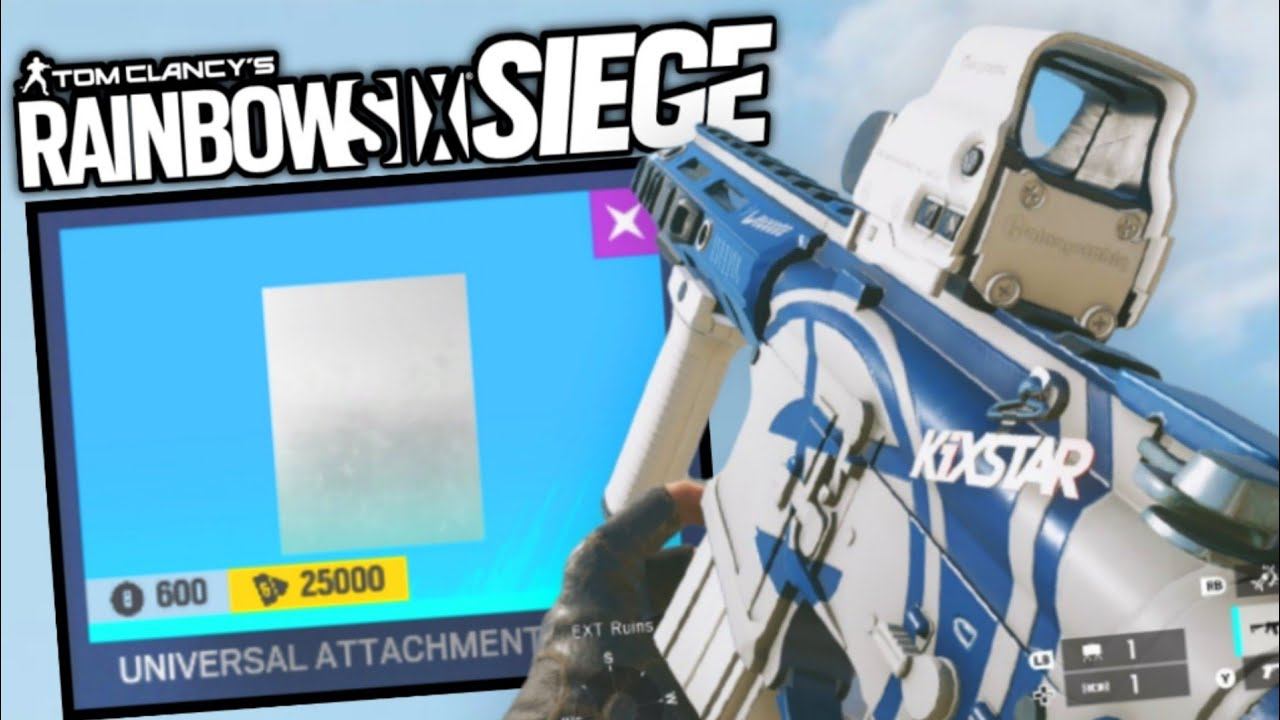 NEW *WHITE* Weapon Attachment Skin Coming In Demon Veil! - Rainbow Six Siege News смотреть онлайн