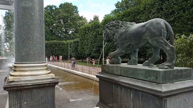 Петергоф Львиный каскад смотреть онлайн