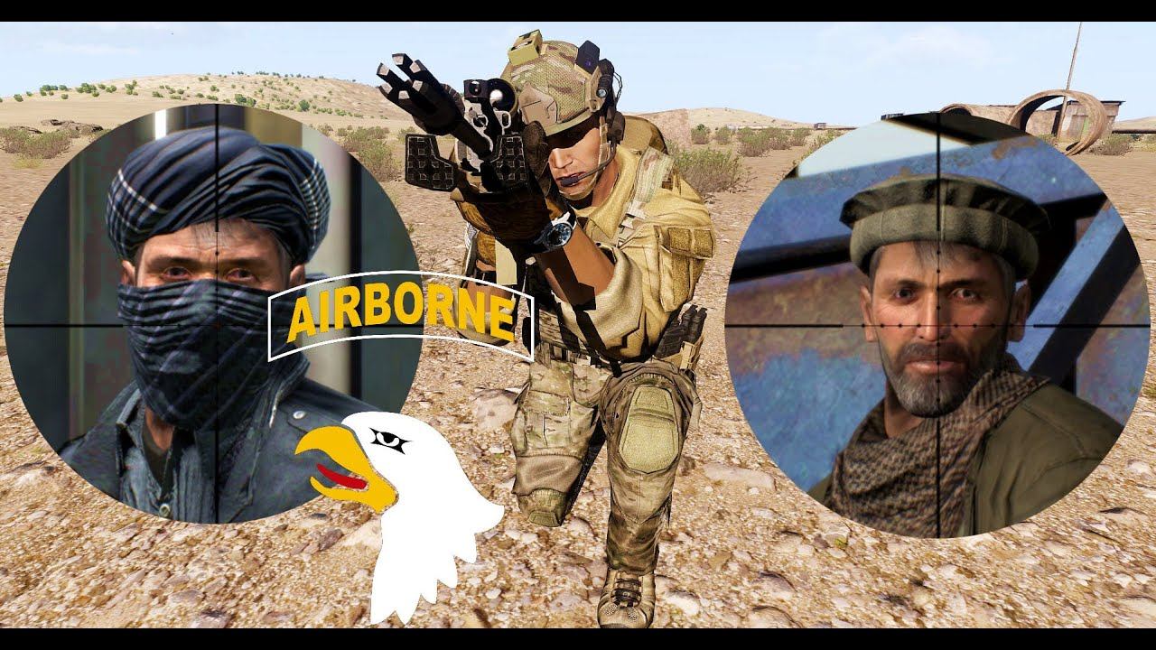 American sniper does good job in middle east / Arma 3 Milsim смотреть онлайн