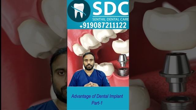 Advantage of Dental Implants | Best dental Implant Clinic in Chennai Madurai Coimbatore | Part-1 смотреть онлайн