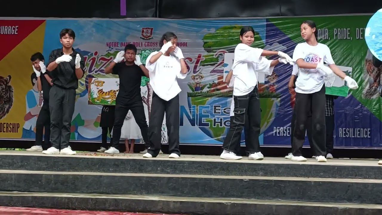 Holy Cross Twithampui- Theme Presentation - One Earth One Home!! Kaizen Fest 2.0 смотреть онлайн